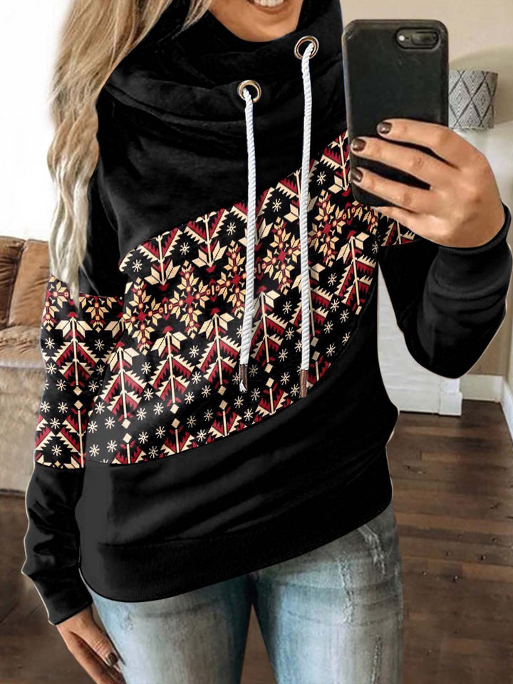 Levoire | Sweat à capuche décontracté et relaxant Noir
