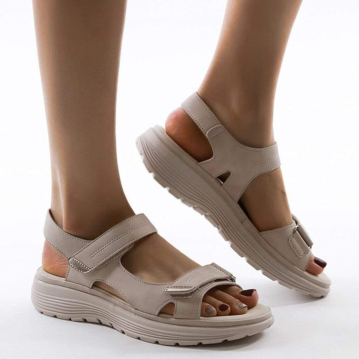 Levoire | Sandales Orthopédiques Letts Avec Semelle Antidérapante Beige