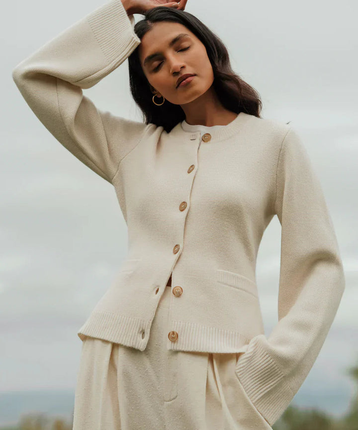 Levoire | Gilet en Laine Élégant à Boutons