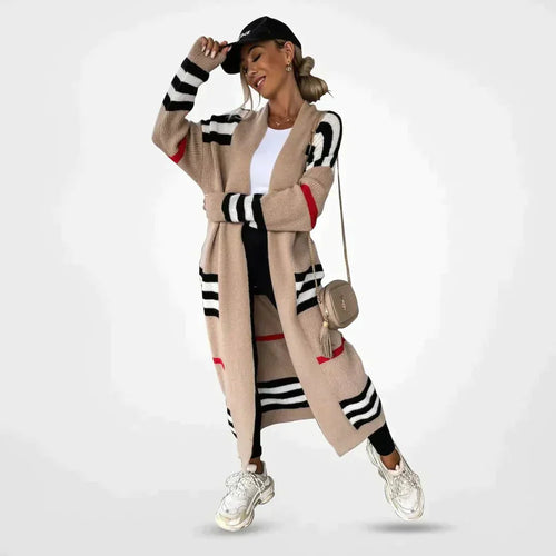 Levoire | Long gilet en tricot