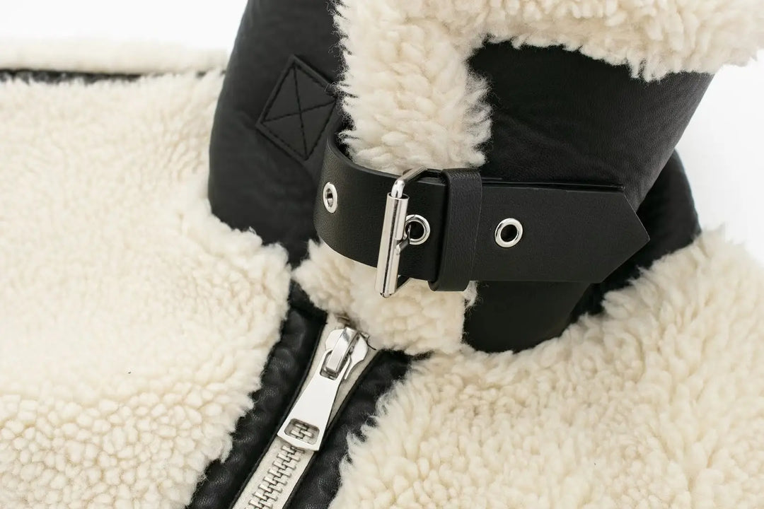 Avriane | Veste en teddy douce et chaude