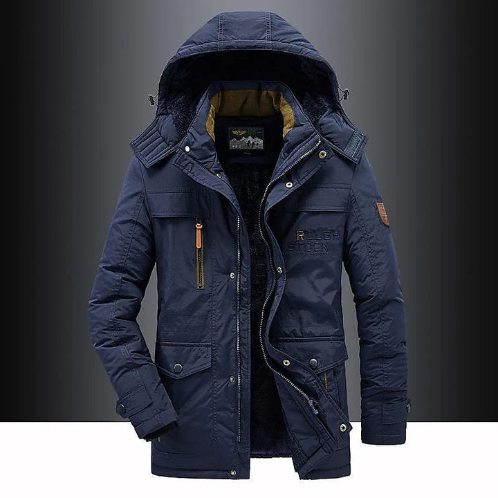 Leviore - Parka matelassée décontractée - Manteau d’hiver chaud et isolé
