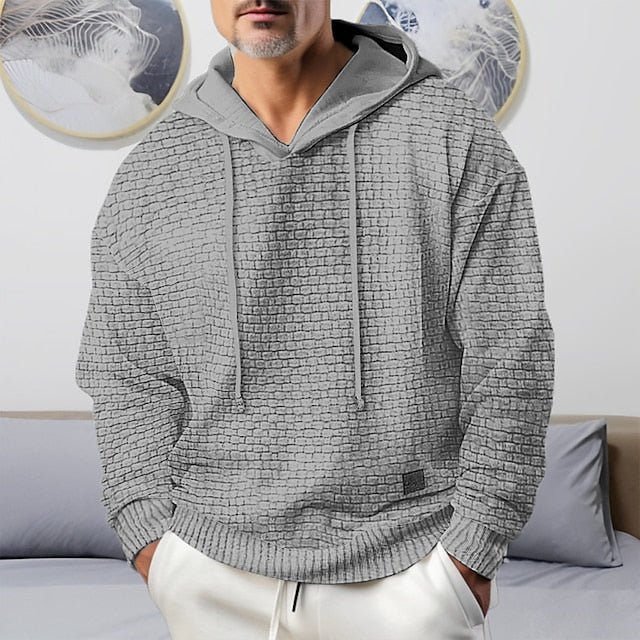 Levoire | Sweat À Capuche Confortable Et Stylé Pour Hommes Gris