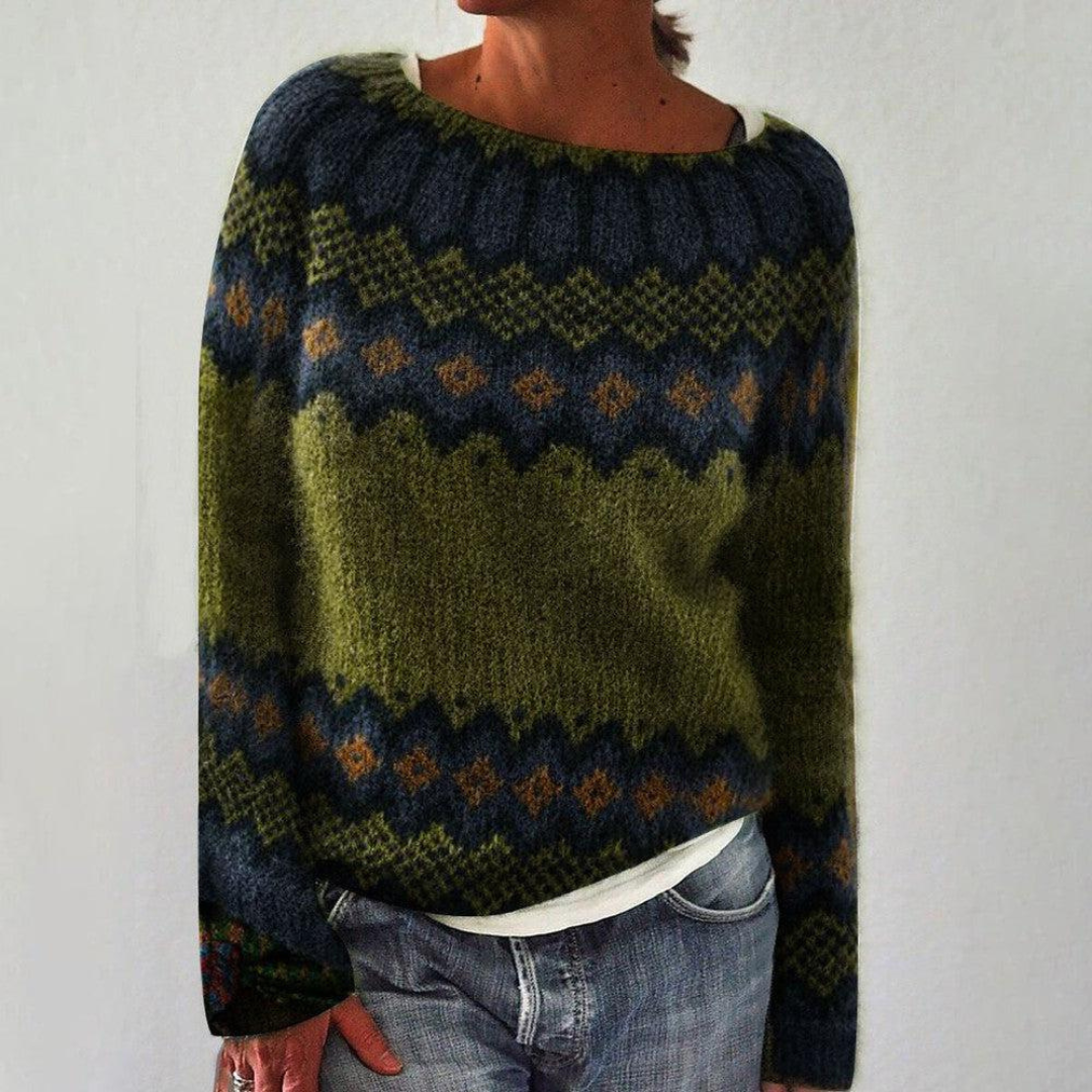 Levoire | Ray Pull Femmes Chaud Vert