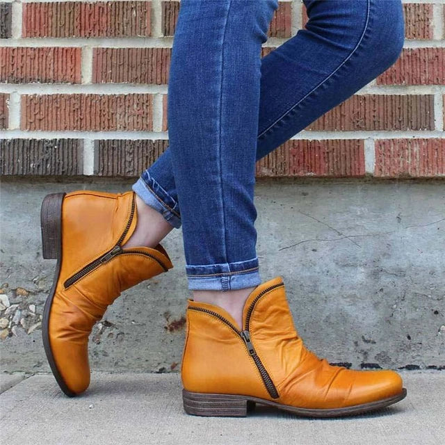 Levoire | Bottines Élégantes Jaune