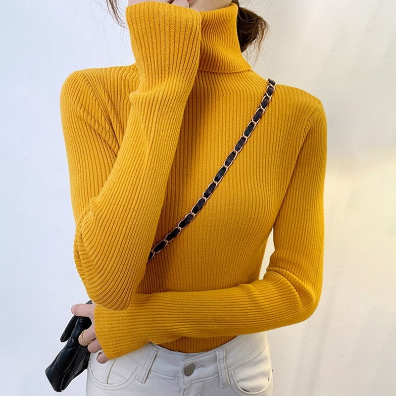 Levoire | Veste Tube À Col Polo Classique Pour Femmes Jaune une taille