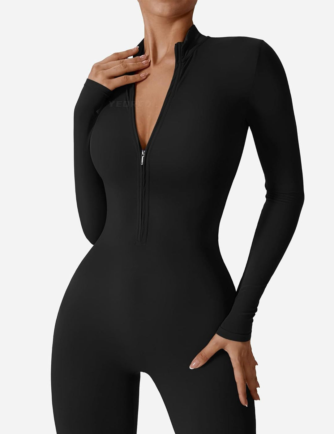 Levoire | Zip-up à manches longues Noir S