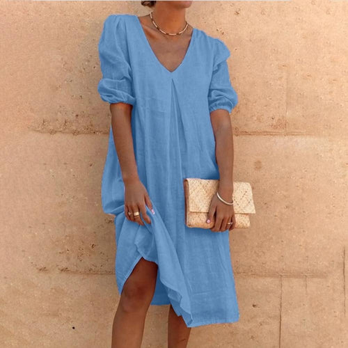 Levoire | Robe En Lin Élégante