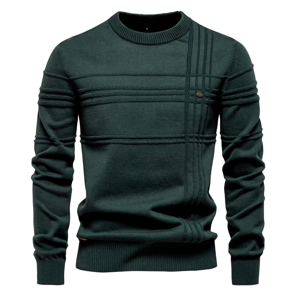 Levoire | Pull d'automne pour hommes Vert