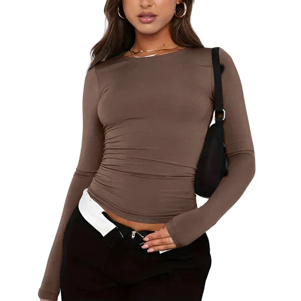 Levoire | T-Shirt Minimaliste Braun