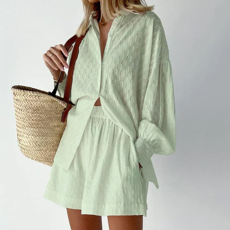 Levoire | Tenue D'Été Ajustée Pour Casier Vert clair