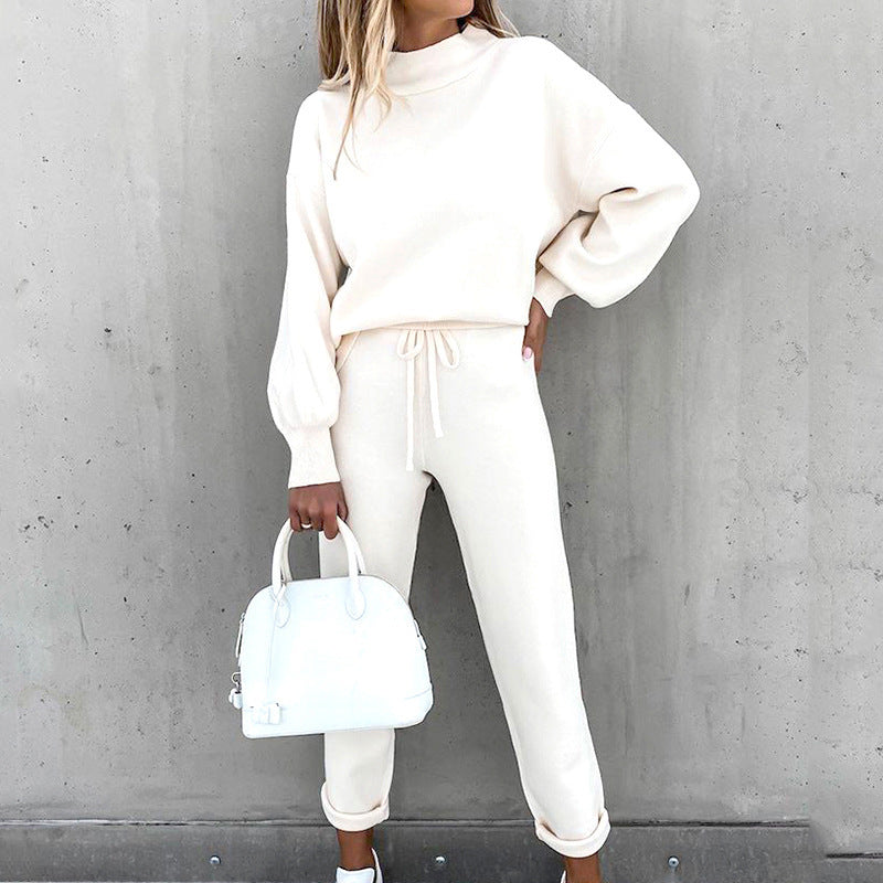Levoire | Ensemble De Jogging Plus Chaud Et Confortable Pour Femmes Blanc