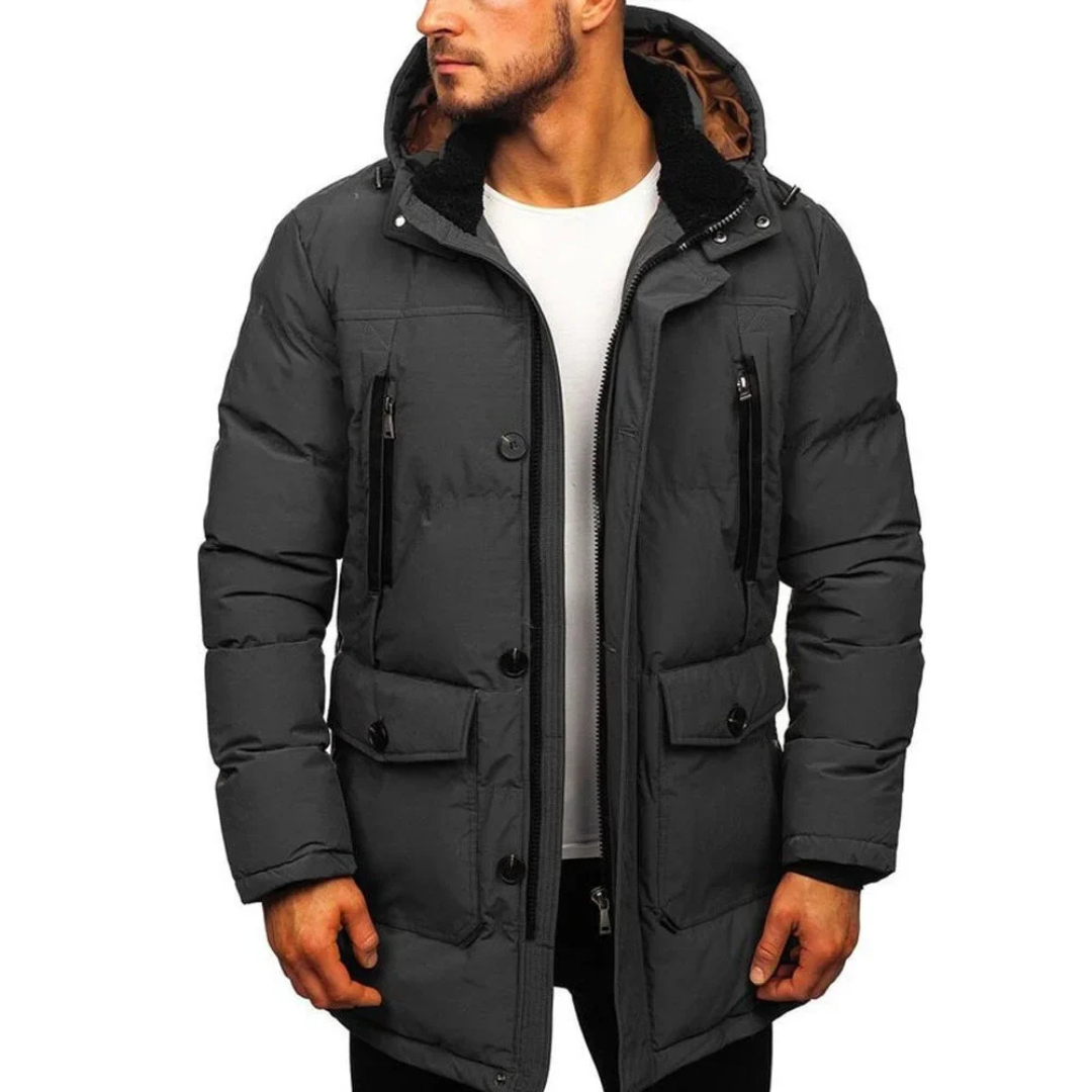 Levoire | Jacke Hommes Design Tendance Gris foncé