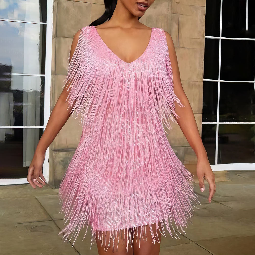 Levoire | Robe V Pour Femmes Rosa