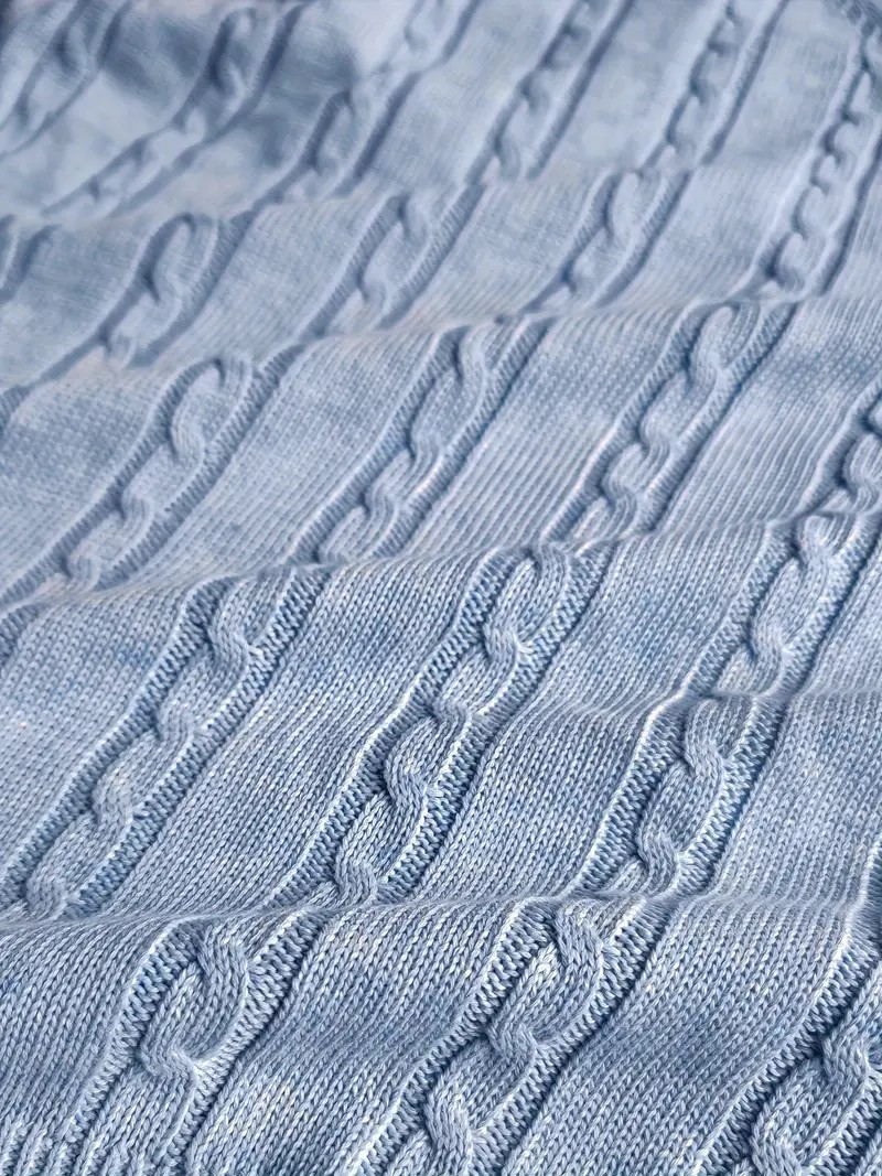 Levoire | Gilet en tricot avec des motifs en tresses