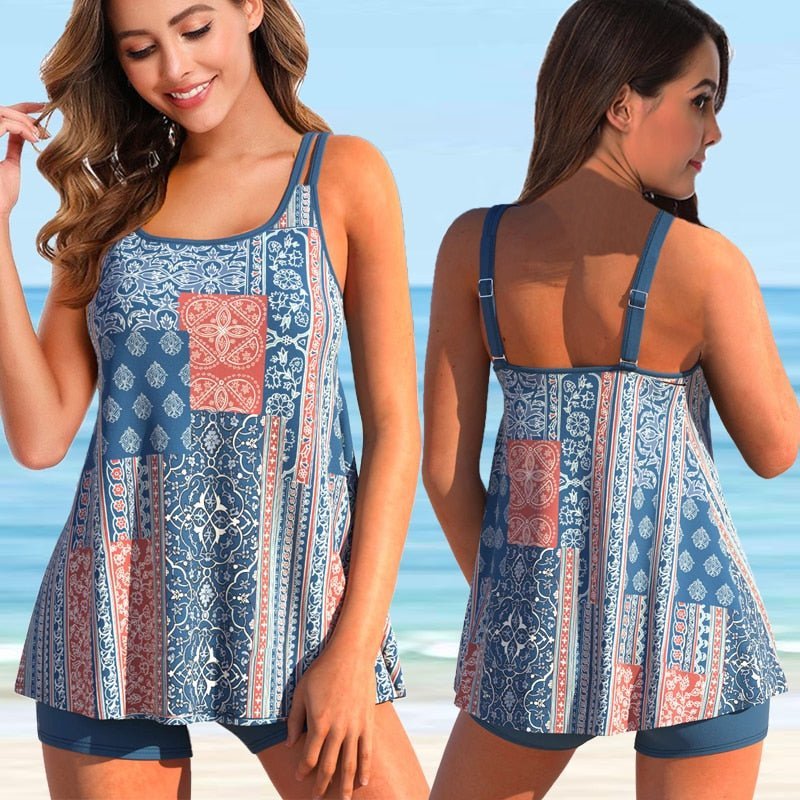 Levoire | Tankini Set Grande Taille Marin