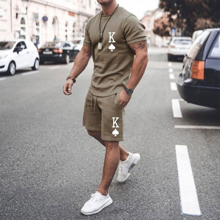 Levoire | Ensemble T-Shirt Et Short Beige