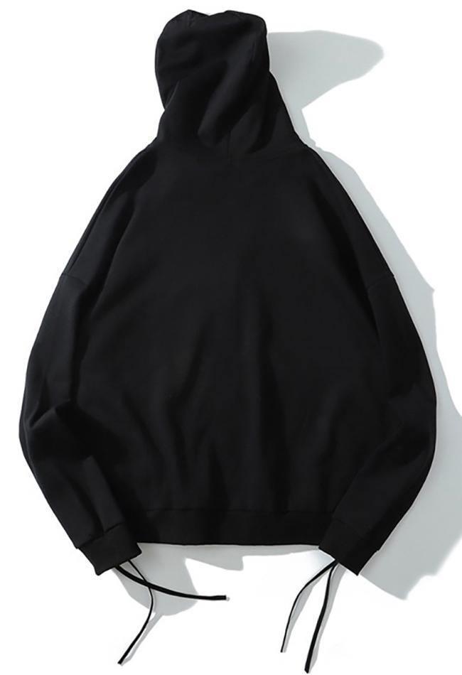 Levoire | Zip Gothic Print Surdimensionné Sweat À Capuche