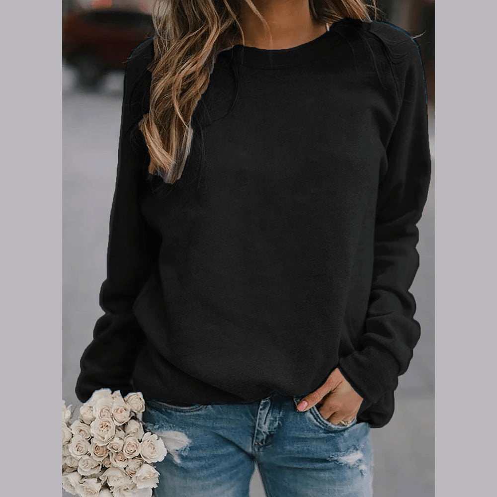 Levoire | Sweat Décontracté Confort Femme Noir
