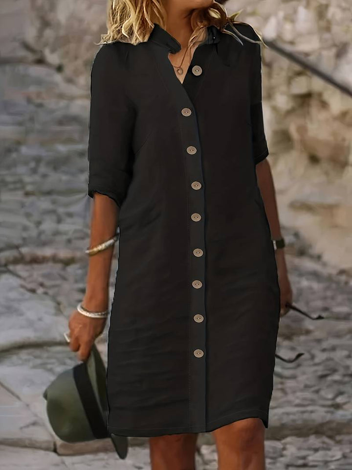 Levoire | Robe T-Shirt Classique Noir