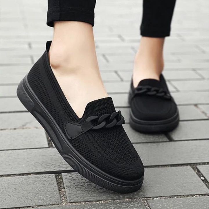 Levoire | Chaussures Orthopédiques Basses Élégantes Noir